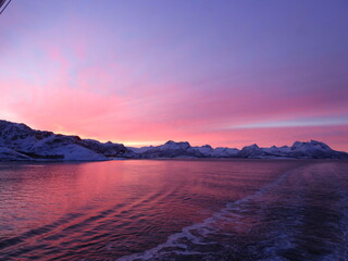 Norway coastal voyage feb 2024