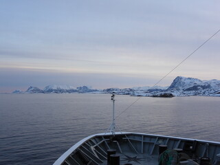 Norway coastal voyage feb 2024
