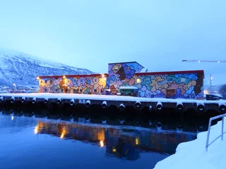 Schilderijen op glas Norway coastal voyage feb 2024 © Andre