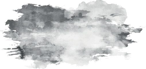 abstract watercolor hand painted background black gray © Iryna