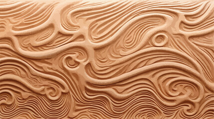 Macro photograph of intricate patterns in sand 