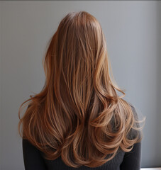 Fototapeta premium woman's long hair style