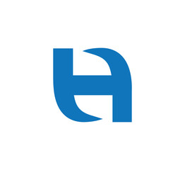 H letter logo design vector