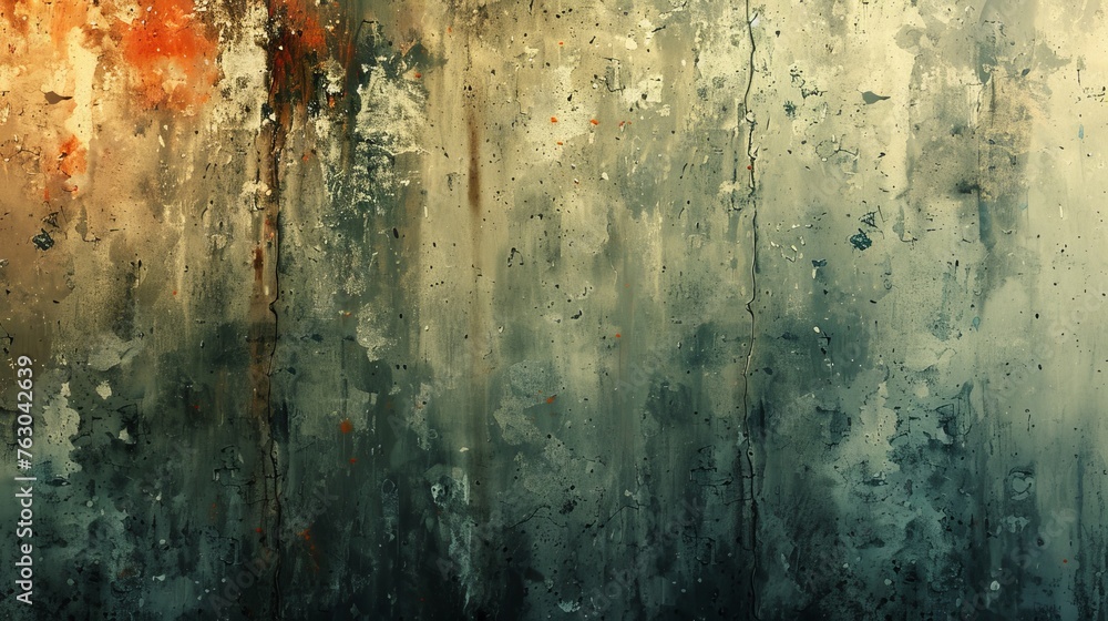 Poster This grungy urban background is a texture modern. Dust Overlay Distress Grain, which can be used as a background of any object to create a grungy effect. Abstract, splattered, dirty, texture for your