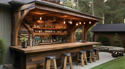 old mill in the woods