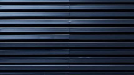 Abstract image of black convex lines on a blue background, spongy narrow openings, folds, texture, design, layers, plastic, ventilation, roughness. Generative by AI