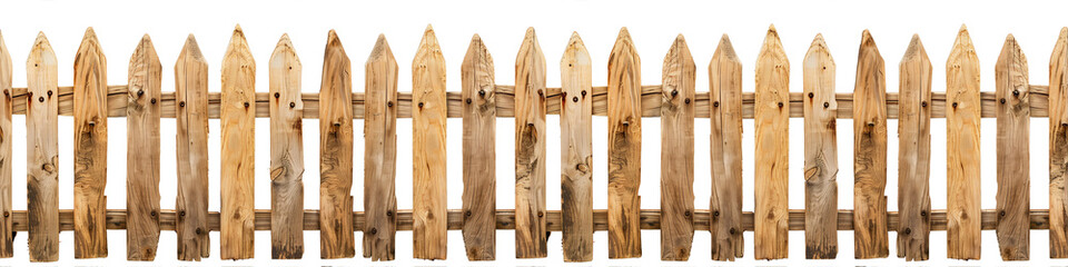 Wooden fence, seamless