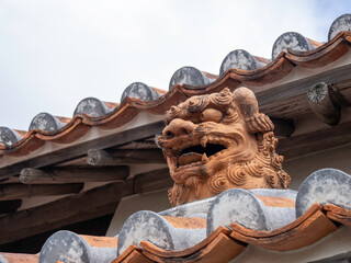 沖縄の魔除け　シーサー