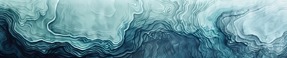 Abstract art blue paint background with liquid fluid grunge texture.