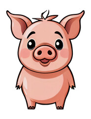 pig cartoon illustration