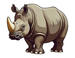 Brown rhino