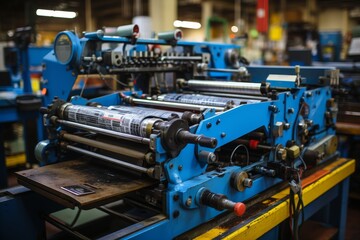 Fototapeta premium the intricate workings and industrial context of edge damping solution system highlighting its impact on enhancing machinery performance and ensuring operational efficiency