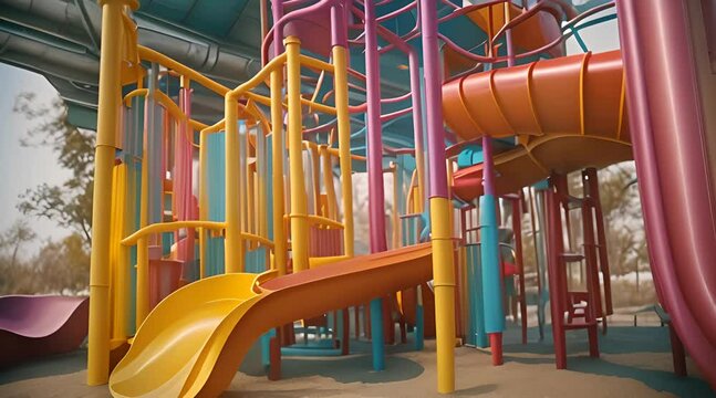 A Vibrant Playground Brings Joy to Children of All Ages