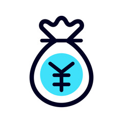 Money Bag design icon vector