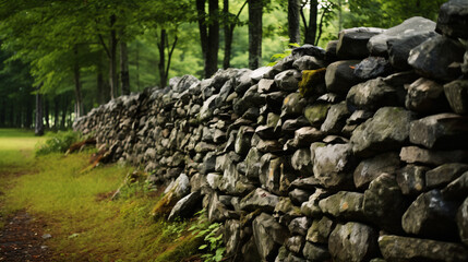 Stone fence ..
