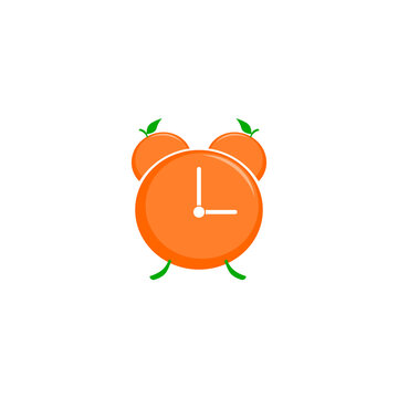 Orange fruit icon isolated on transparent background