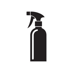 Spray bottle product isolated icon vector illustration.