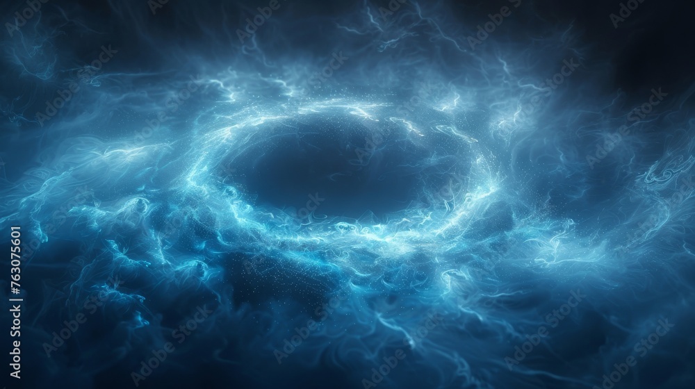 Aufkleber Background with abstract circle light effect
