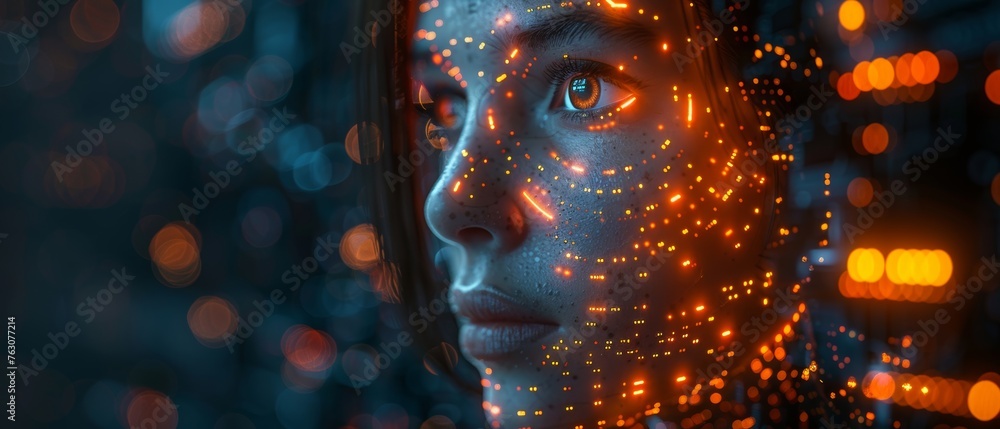 Poster deep learning. gui (graphical user interface). artificial intelligence (ai).