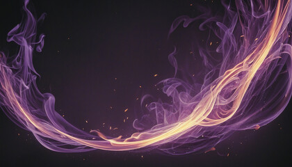 Purple Grudge Flame Background  - obrazy, fototapety, plakaty