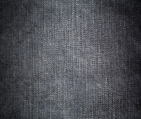 black jeans texture background. color grey denim.