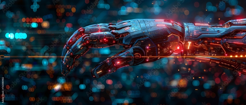 Poster An interactive digital chatbot to provide information and data in online networks, robot applications, and global connections through AI and Artificial Intelligence.