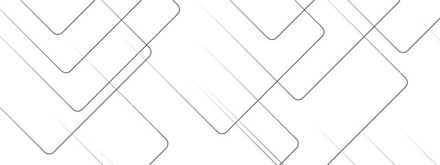 Abstract grey lines on white background with luxury shapes architecture plan. Modern pattern elegant gray line template background.	
