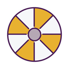 Color Palette icon editable stock vector illustration