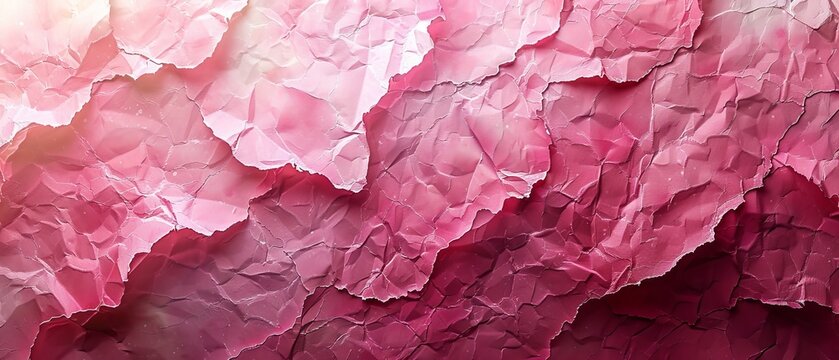 Watercolor paper texture background in pink.
