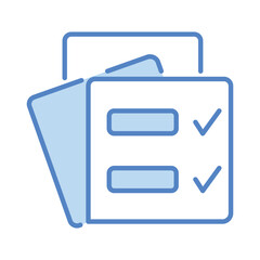 Papers  icon editable stock vector illustration