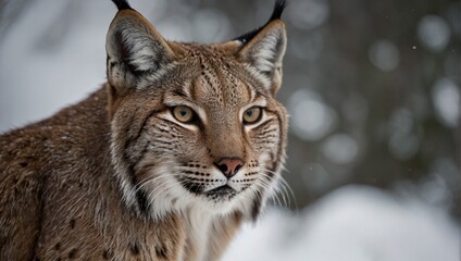 Obraz premium portrait of a lynx