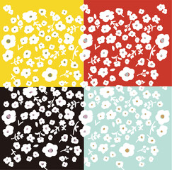 20SSY-327 flower 4 color