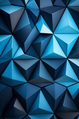 Simple abstract background with repetitive triangles transforming into organic patterns - obrazy, fototapety, plakaty