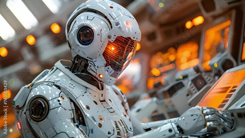 Poster technological productivity: robot animation aiding in tasks.