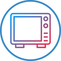 Microwave Owen Icon Style