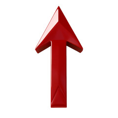 A red arrow pointing upwards