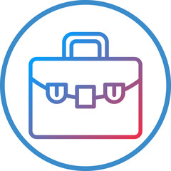 Briefcase Icon Style