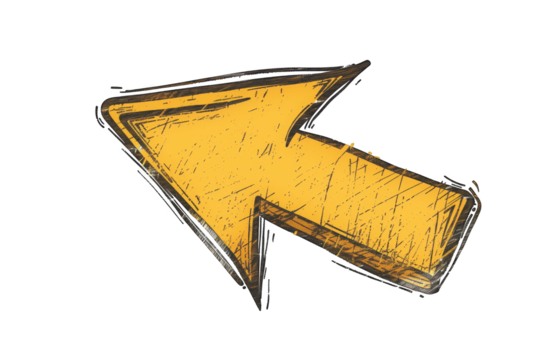 A yellow arrow pointing to the left