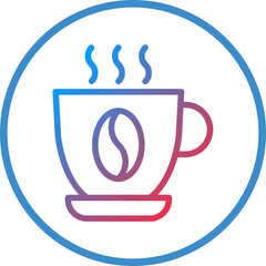 Coffee Cup Icon Style