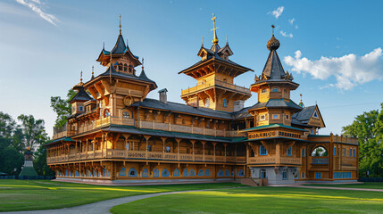 Wooden palace of Tsar Alexey Mihailovich in Kolomensko