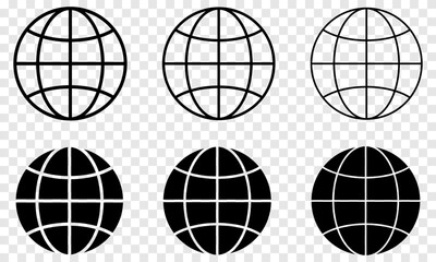 World icons set. Collection of web icons. Vector illustration, EPS10