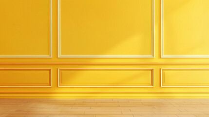 Yellow wall and classic background