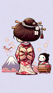 Image of Japanese geisha