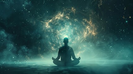 Exploring the Origins of Consciousness Uncovering the Universal Energy Life Force Prana Divine Mind and Spiritual Realms - obrazy, fototapety, plakaty