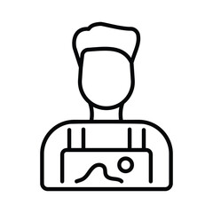 Men  icon editable stock vector illustration