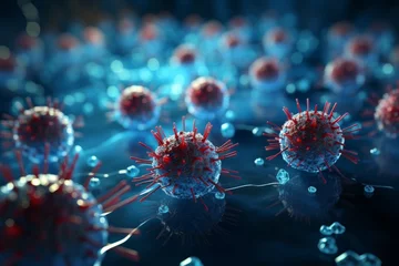  Detailed 3d rendering of pertussis molecule reflecting current epidemic situation in czechia © Evgeny