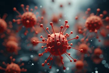  Detailed 3d rendering of pertussis molecule reflecting current epidemic in czechia © Evgeny