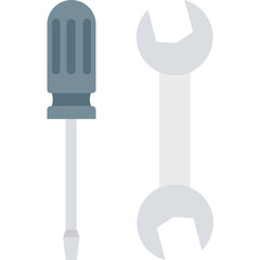 Screwdriver And Spanner icon which can easily edit and modify