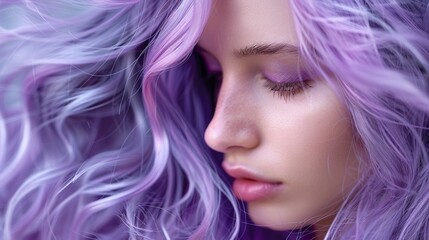 Vibrant Violet Hair Dye Kit
