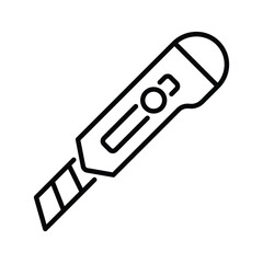Cutter  icon editable stock vector illustration